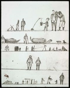Image: Drawings, Polar Eskimos [Inughuit]